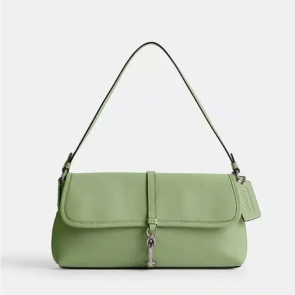 CUSTOM ONE OF A KIND Coach Hamptons Bag with Tea Roses & Bonus Bag Charms NWT - Picture 12 of 16